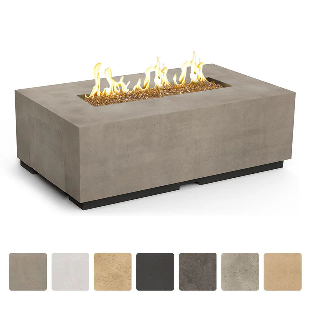 American Fyre Designs Legend LP Select 60" Rectangle Chat Height Fire Table