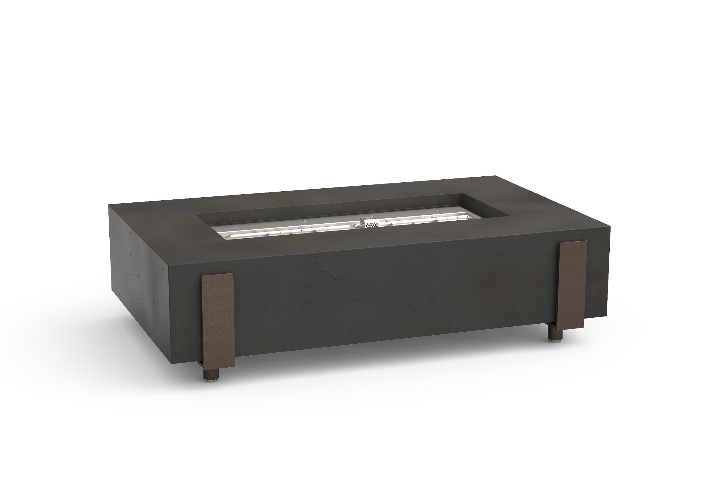American Fyre Designs Iron Saddle 60" Chat Height Fire Table