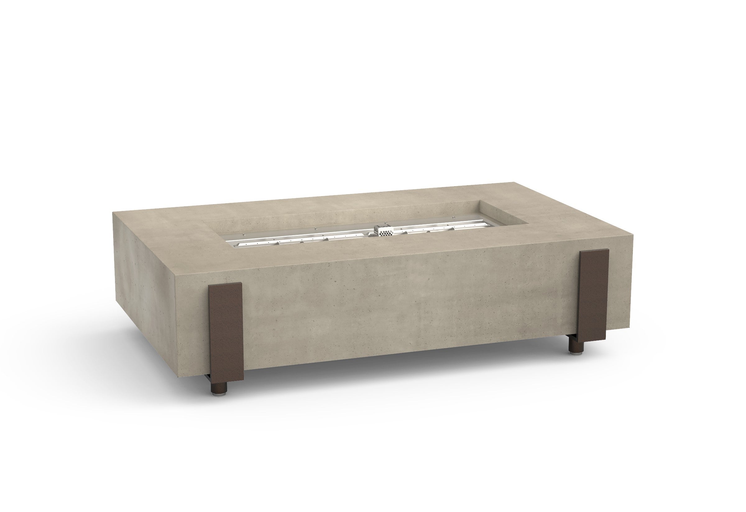 American Fyre Designs Iron Saddle 60" Chat Height Fire Table