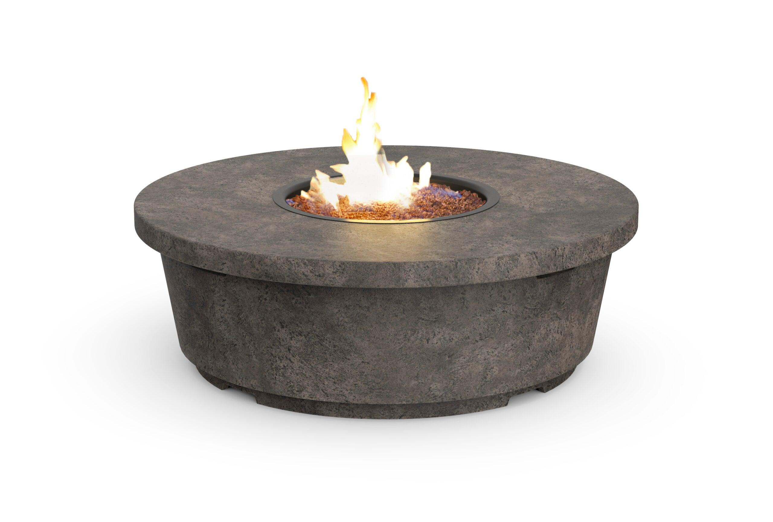 American Fyre Designs Contempo 47" Round Chat Height Fire Table