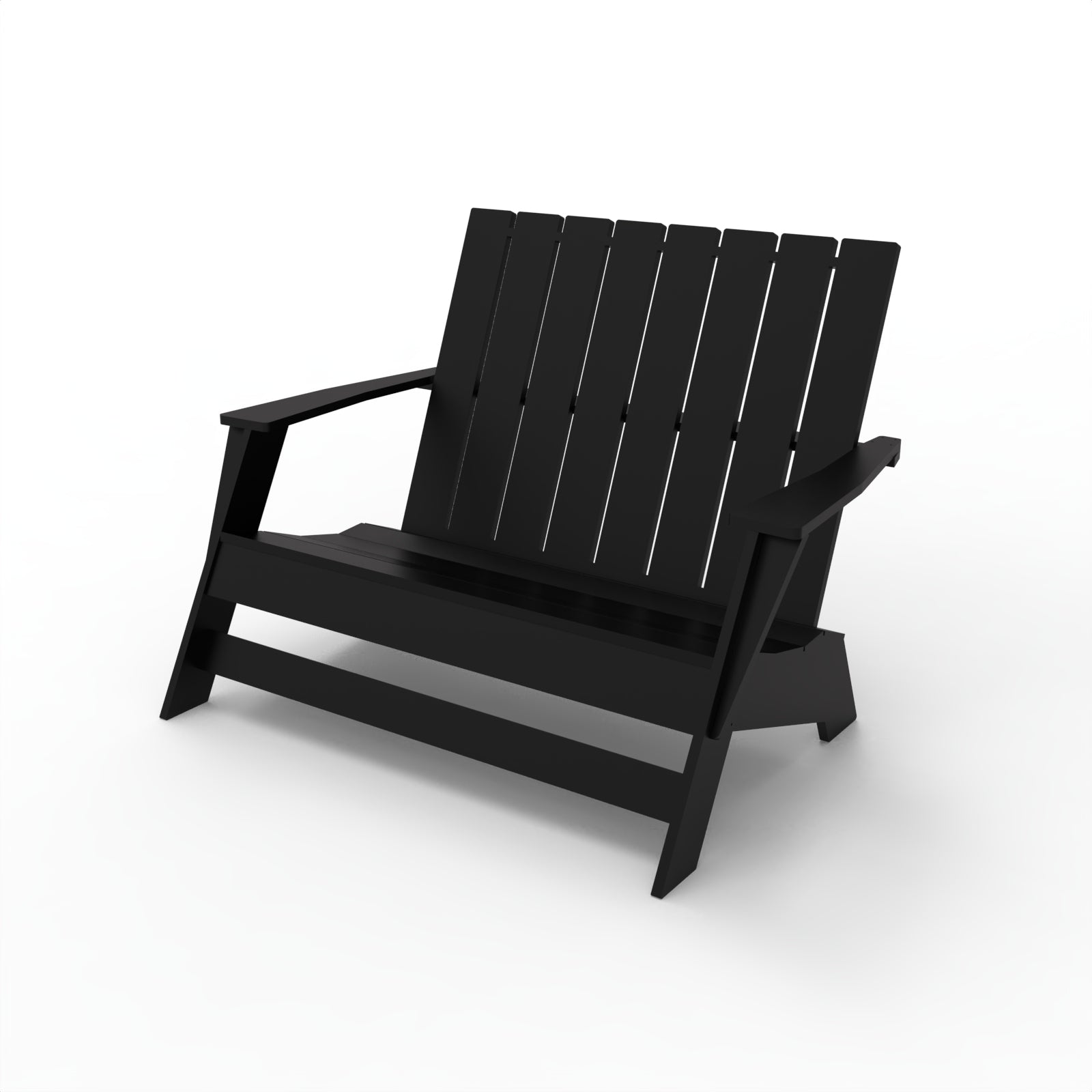 Beaver Springs Modern Adirondack Bench
