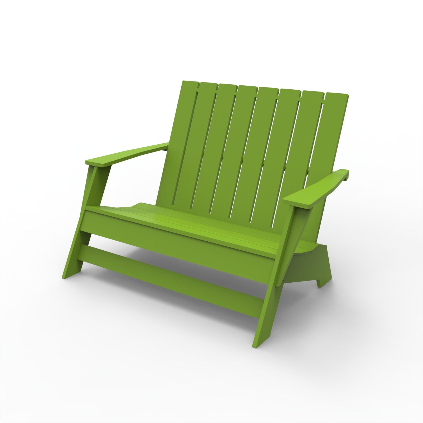 Beaver Springs Modern Adirondack Bench
