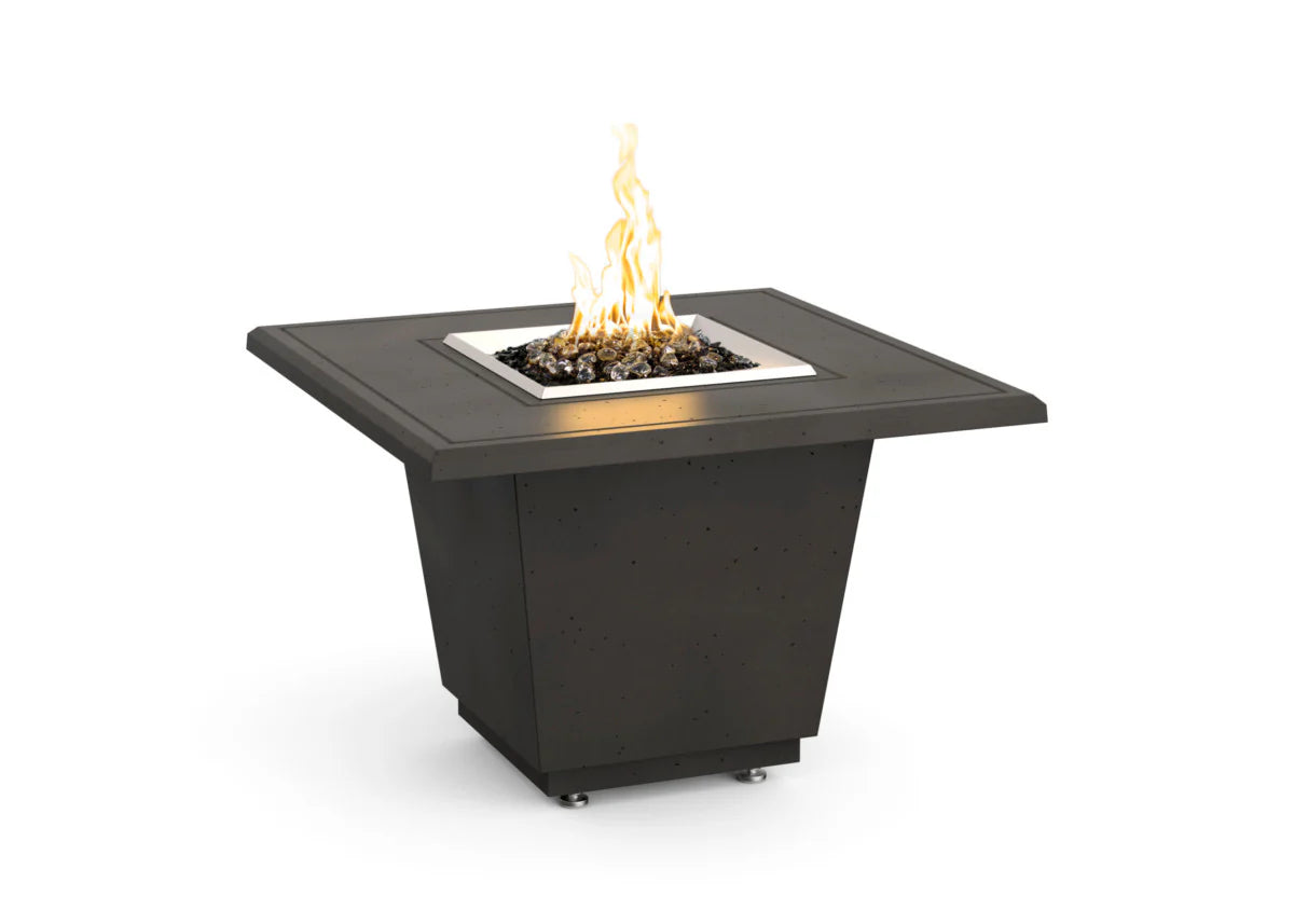 American Fyre Designs Cosmopolitan Square 60" Dining Height Fire Table