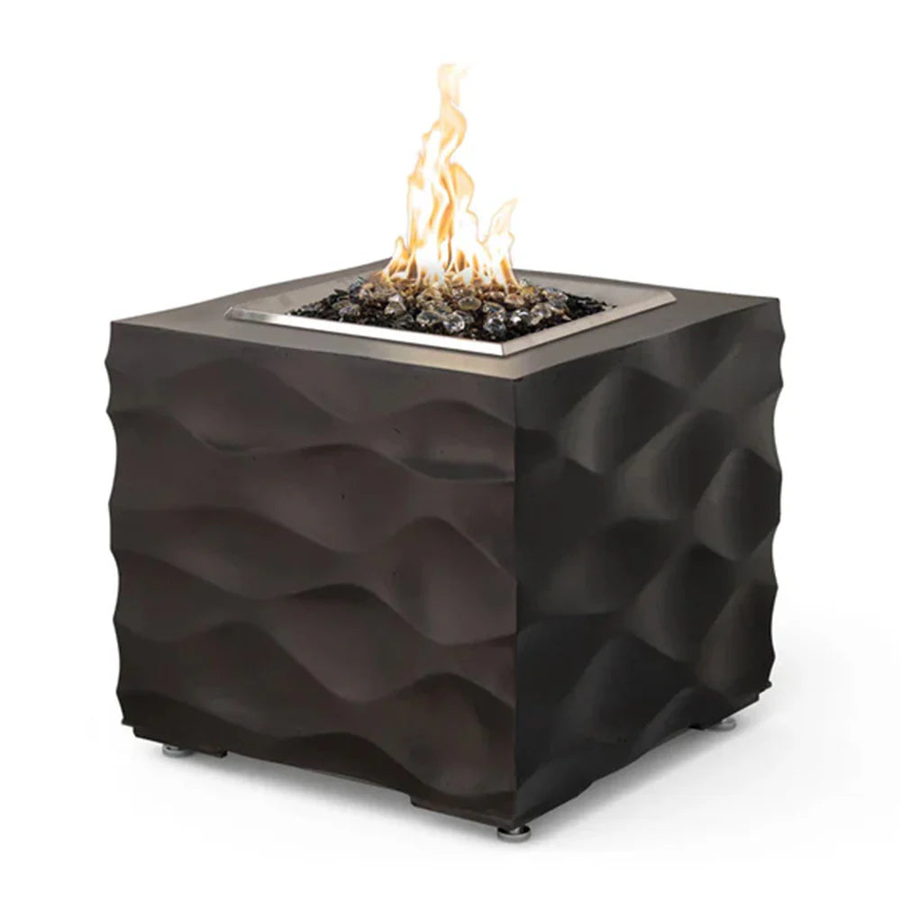 American Fyre Designs Voro Cube 25.5" Chat Height Fire Table