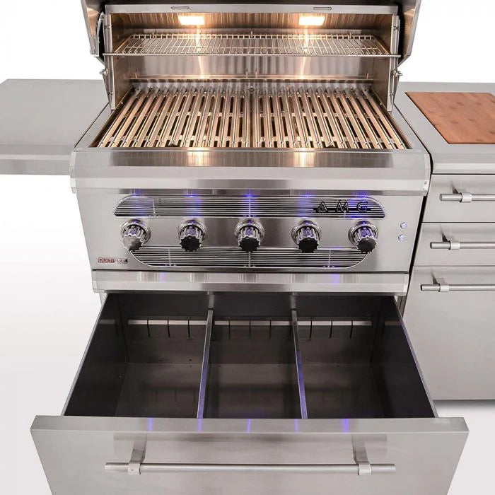 American Made Grills Encore 36" Hybrid Built In Grill