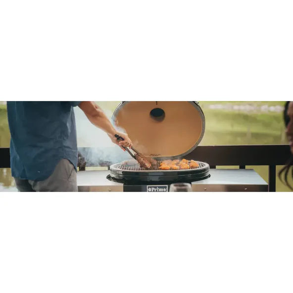 Primo Junior Built-In Ceramic Charcoal Kamado Grill