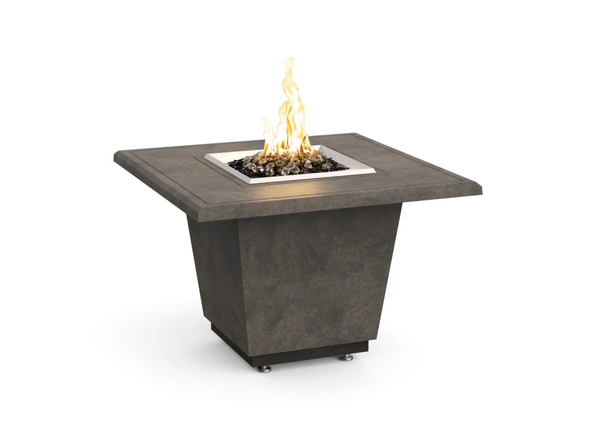 American Fyre Designs Cosmopolitan Square 60" Dining Height Fire Table
