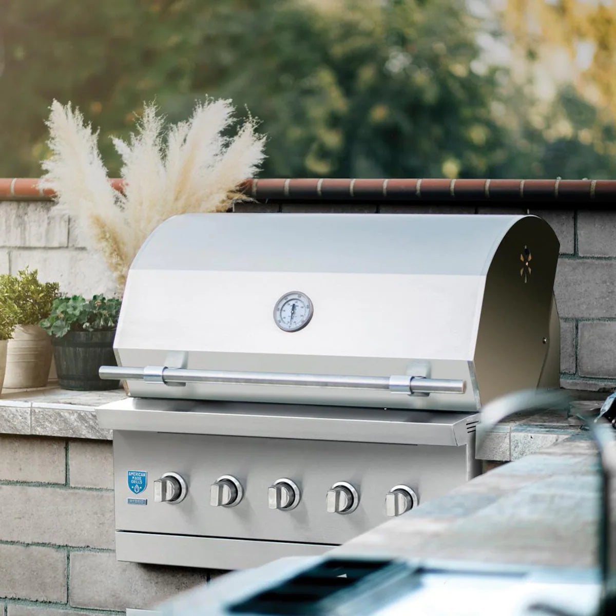 American Made Grills Encore 36" Hybrid Built In Grill