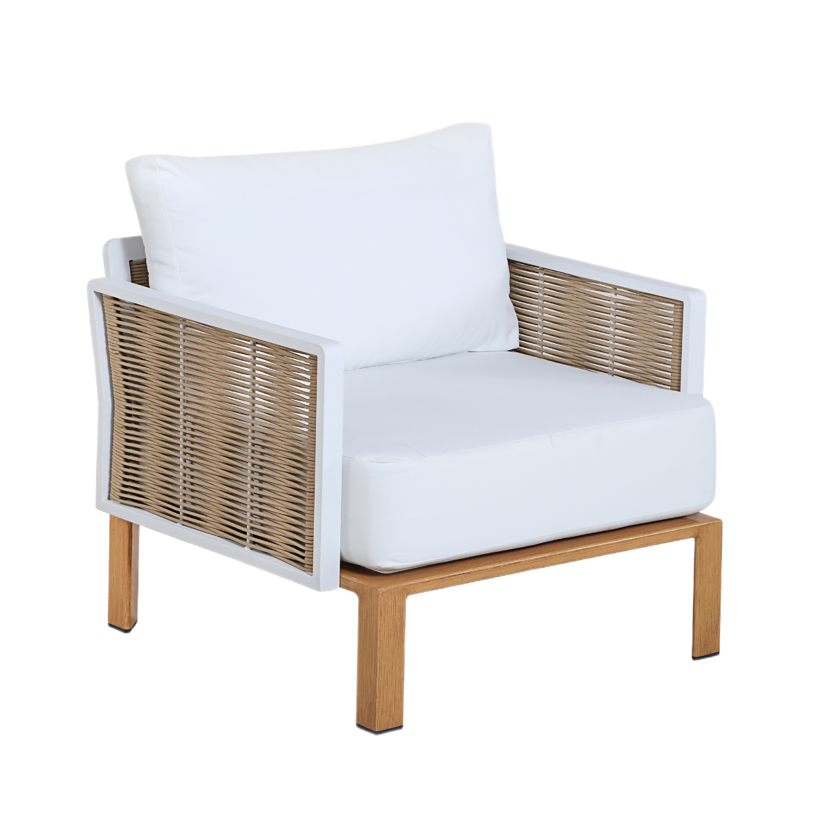 Manhattan Comfort Vine 4-Piece Conversation Set