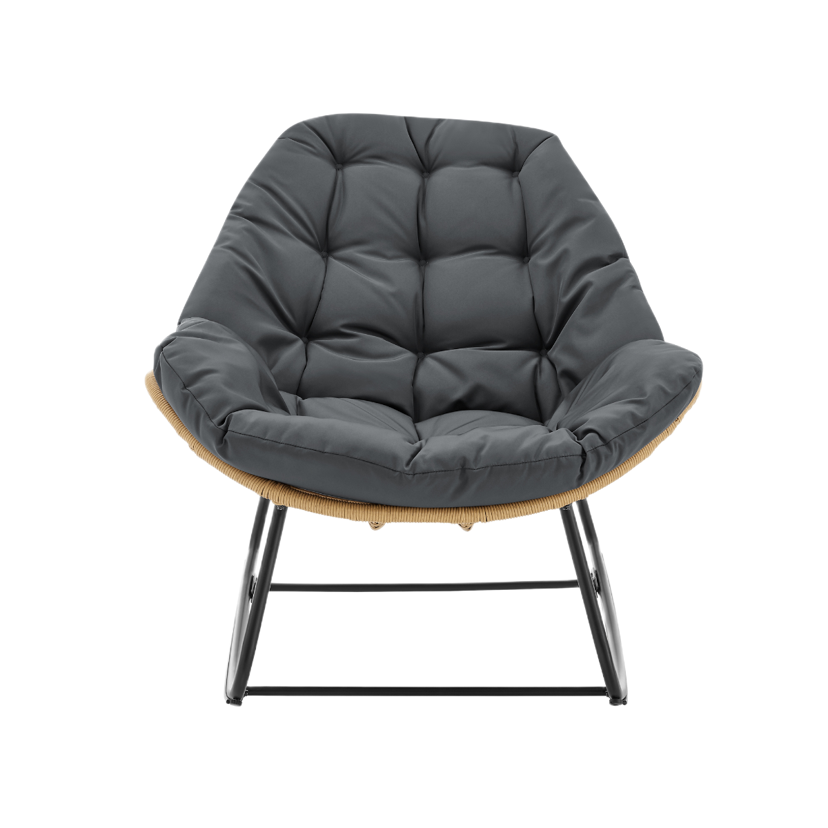 Manhattan Comfort Benson 3-Piece Outdoor Lounge Chair Set
