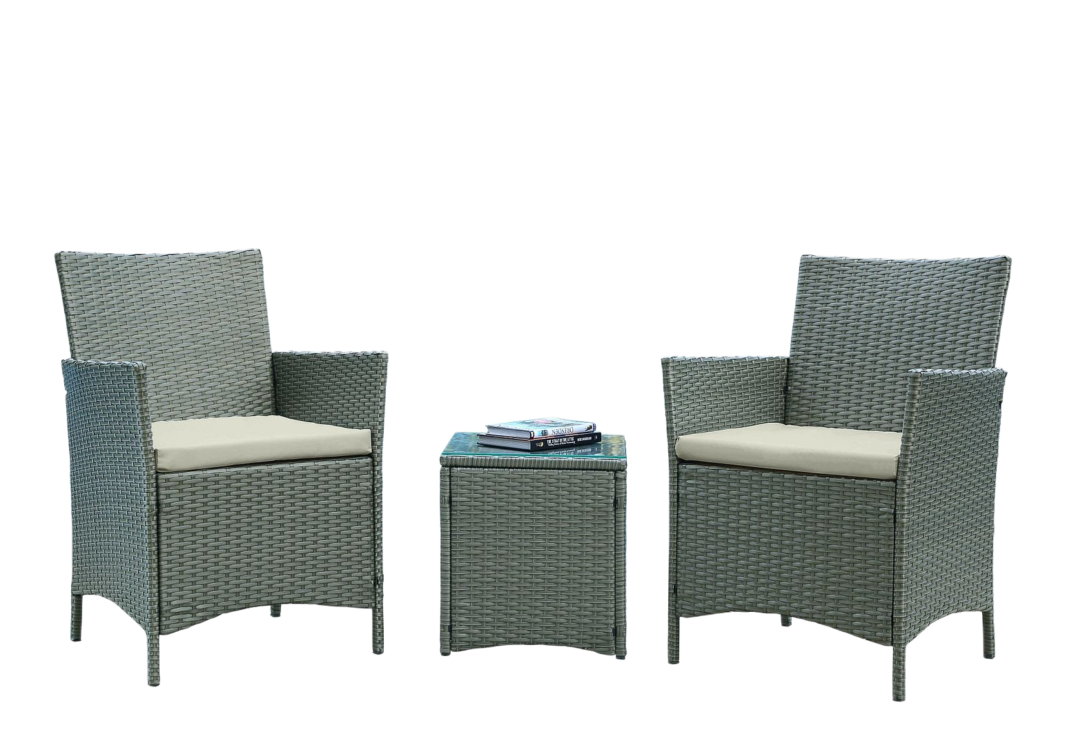 Manhattan Comfort Imperia 3-Piece Conversation Set