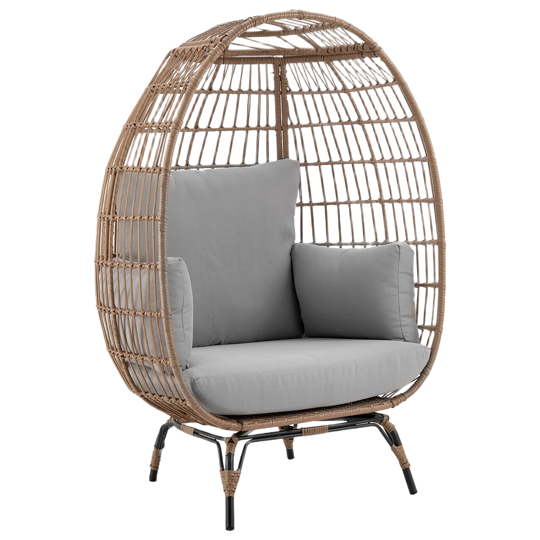 Manhattan Comfort Spezia Freestanding Outdoor Egg Chair
