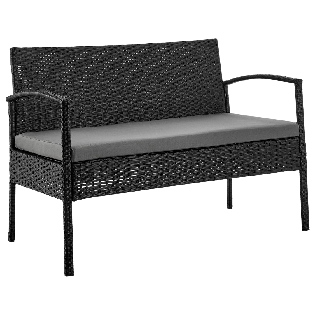 Manhattan Comfort Noli 4-Piece Outdoor Conversation Set