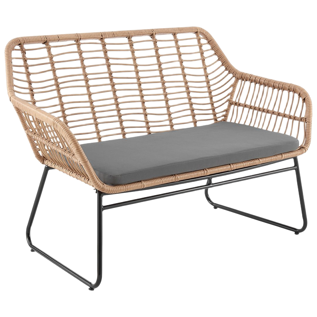 Manhattan Comfort Antibes 4-Piece Outdoor Conversation Set