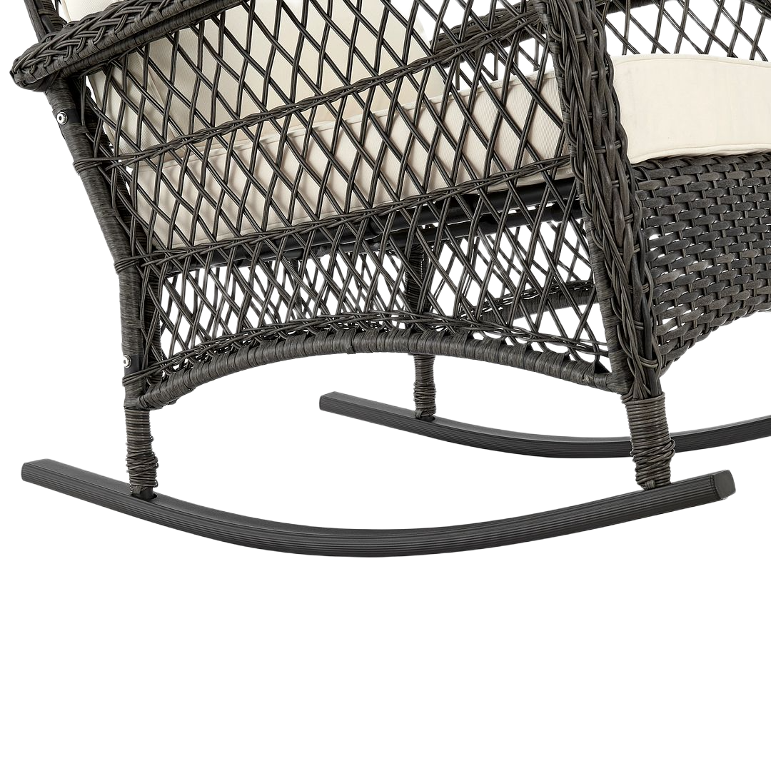 Manhattan Comfort Fruttuo Upholstered Rocking Chair