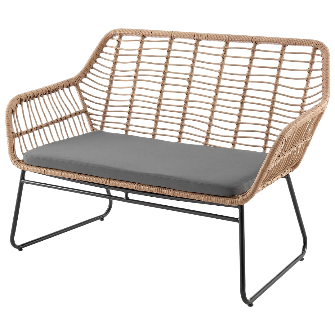 Manhattan Comfort Antibes 4-Piece Outdoor Conversation Set