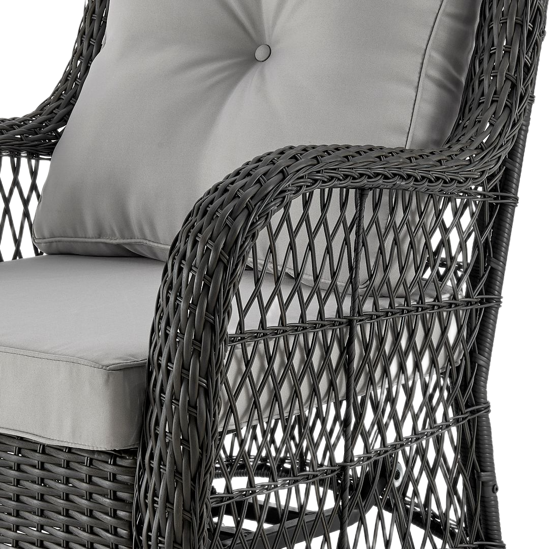 Manhattan Comfort Fruttuo 3-Piece Conversation Set