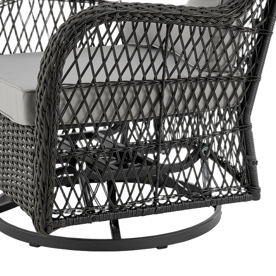 Manhattan Comfort Fruttuo 3-Piece Conversation Set