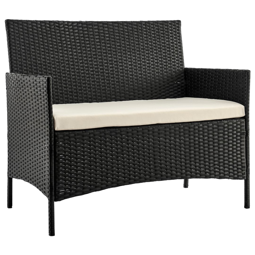 Manhattan Comfort Imperia 4-Piece Outdoor Conversation Set