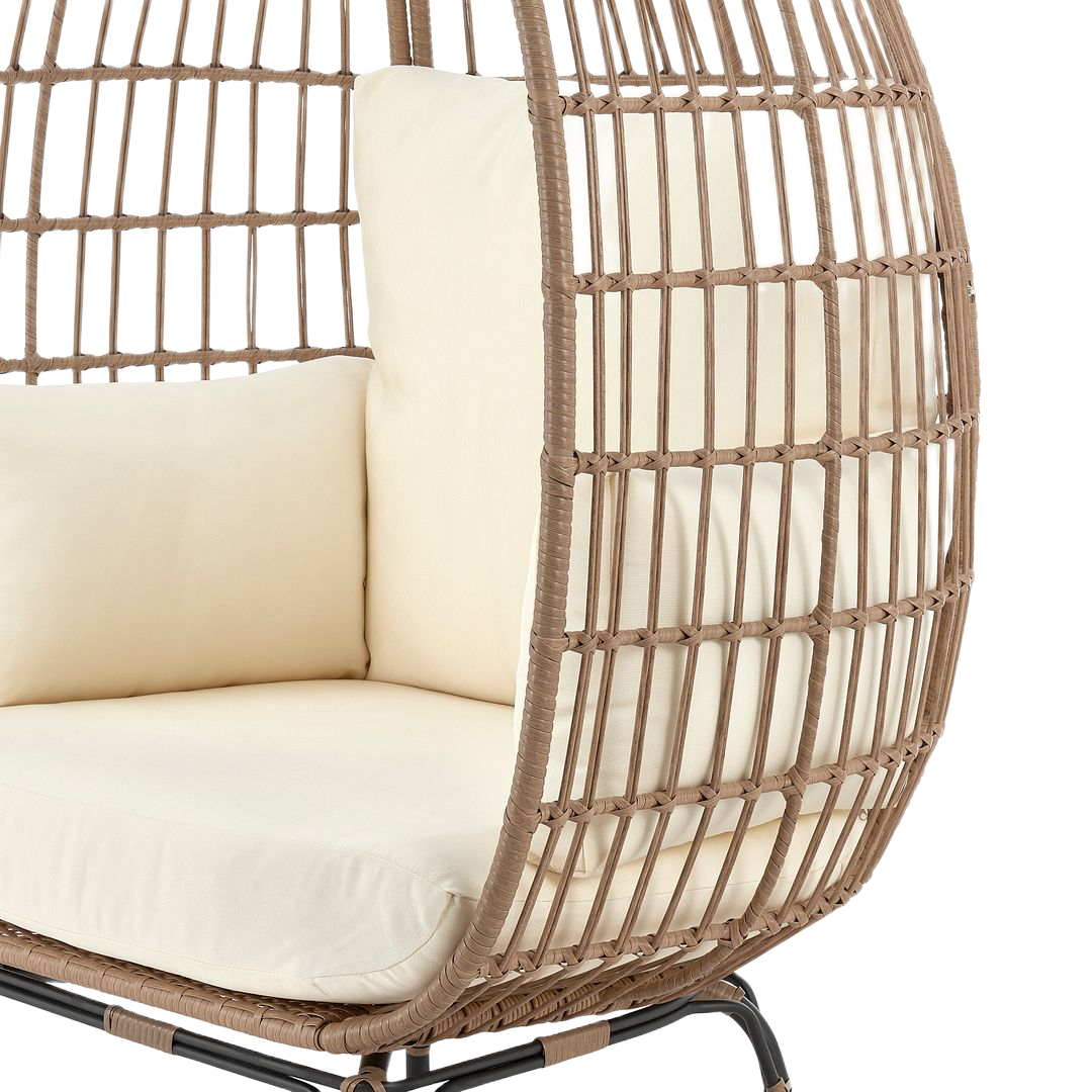 Manhattan Comfort Spezia Freestanding Outdoor Egg Chair
