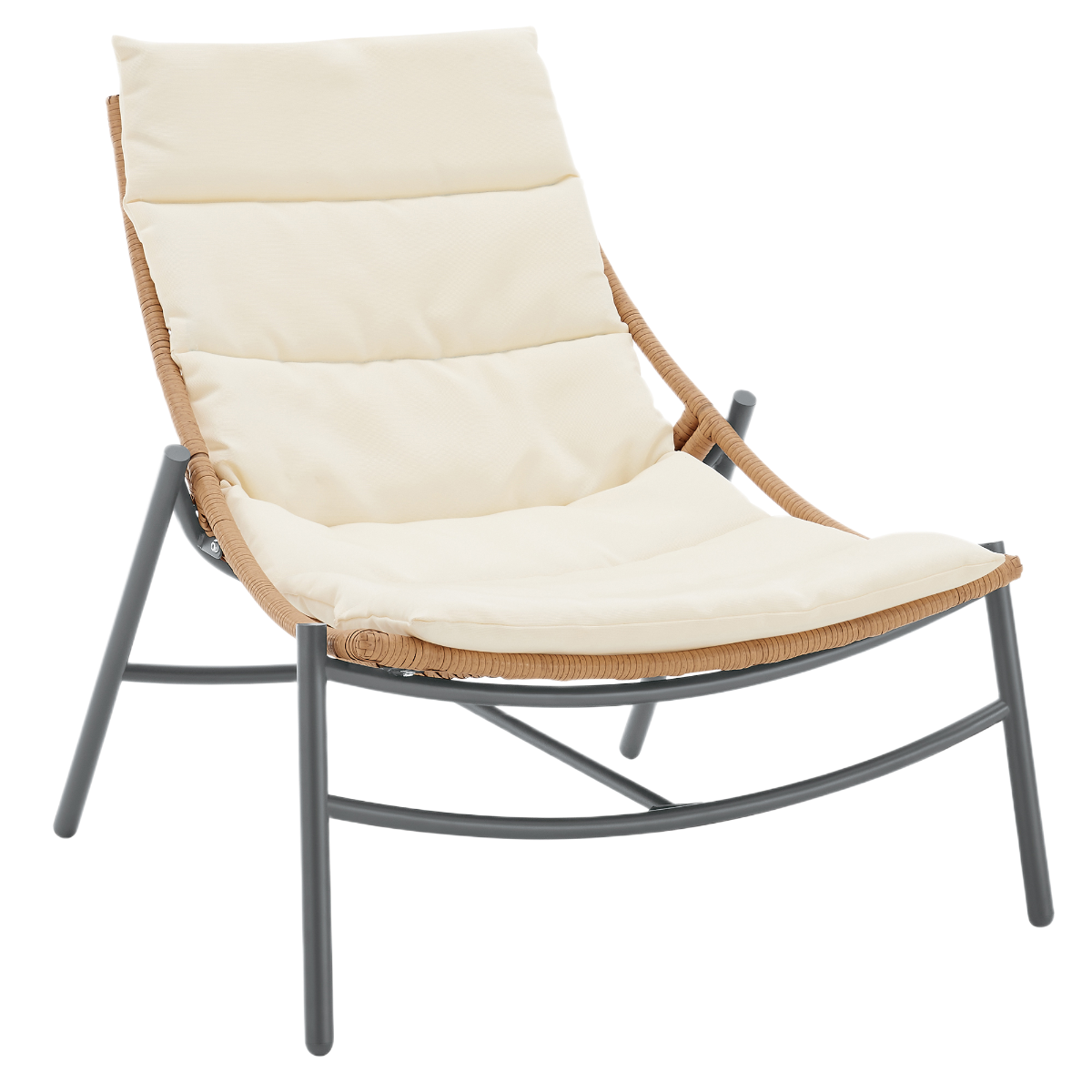 Manhattan Comfort Sunset 3-Piece Outdoor Conversation Set
