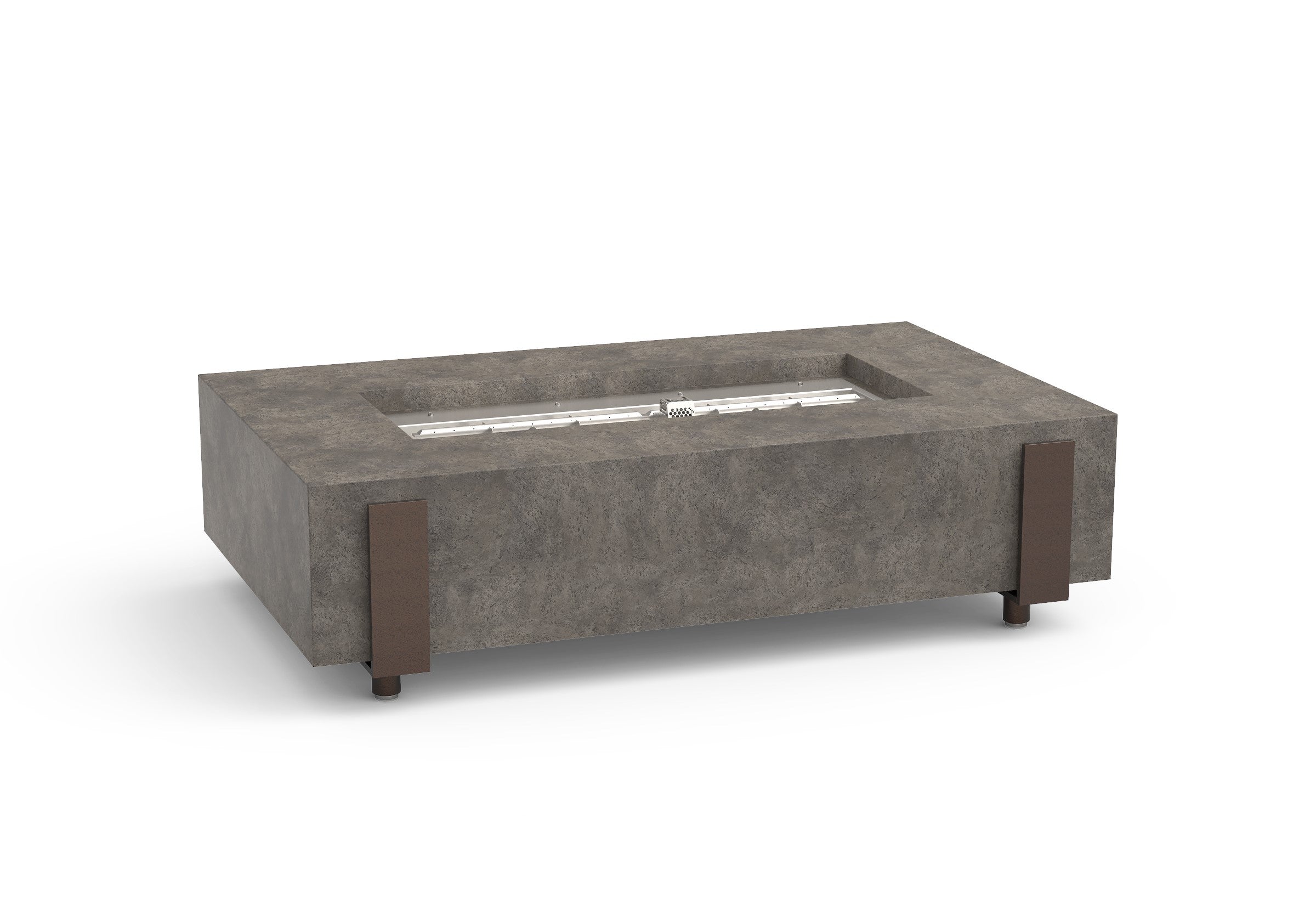 American Fyre Designs Iron Saddle 60" Chat Height Fire Table