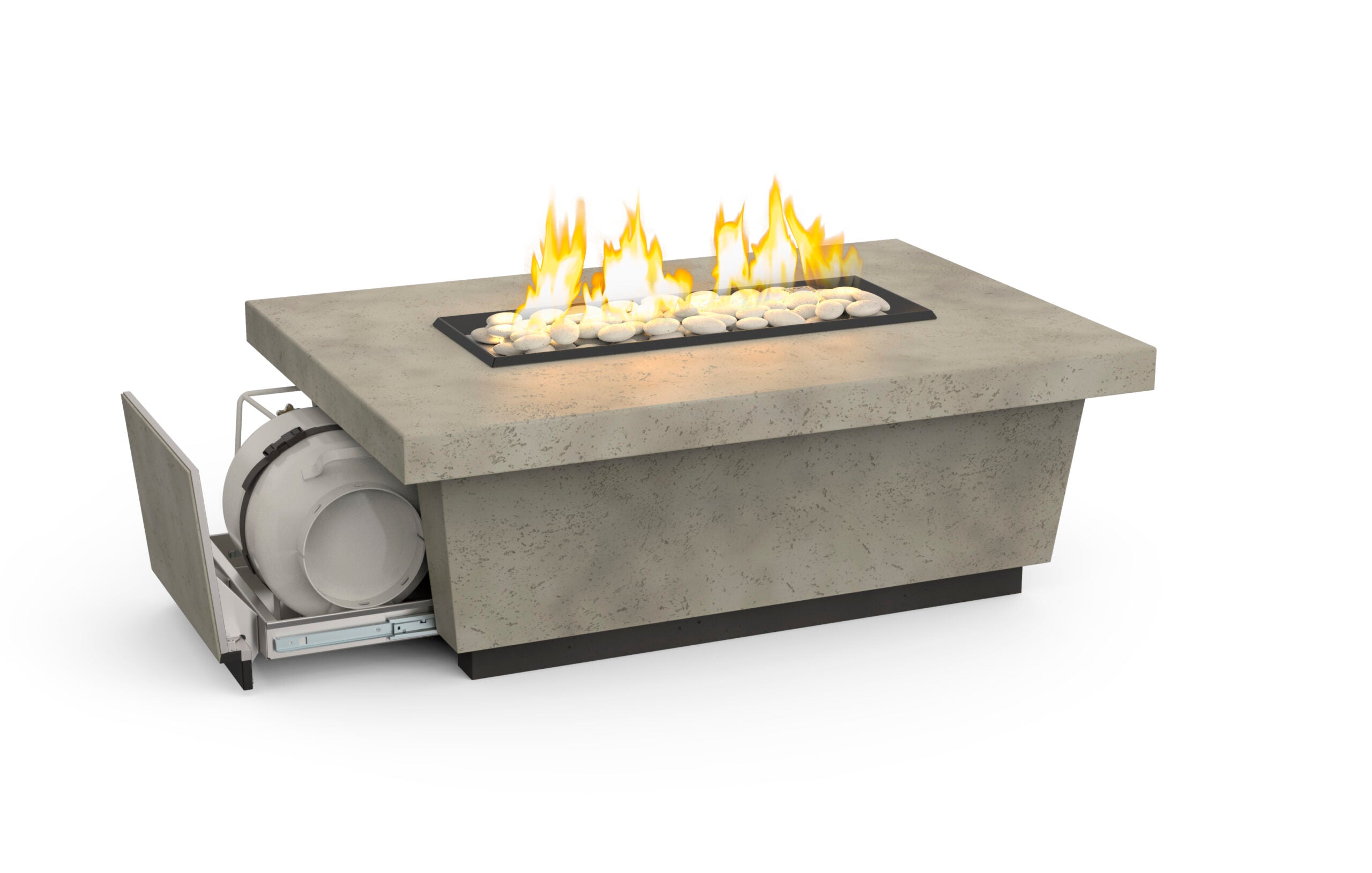 American Fyre Designs Contempo LP Select 52" Chat Height Fire Table
