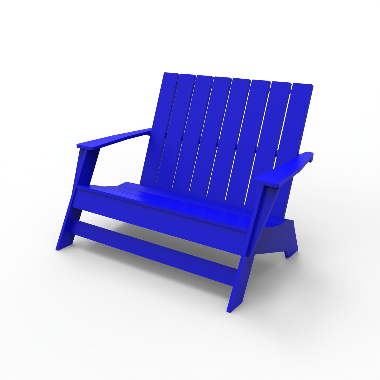 Beaver Springs Modern Adirondack Bench