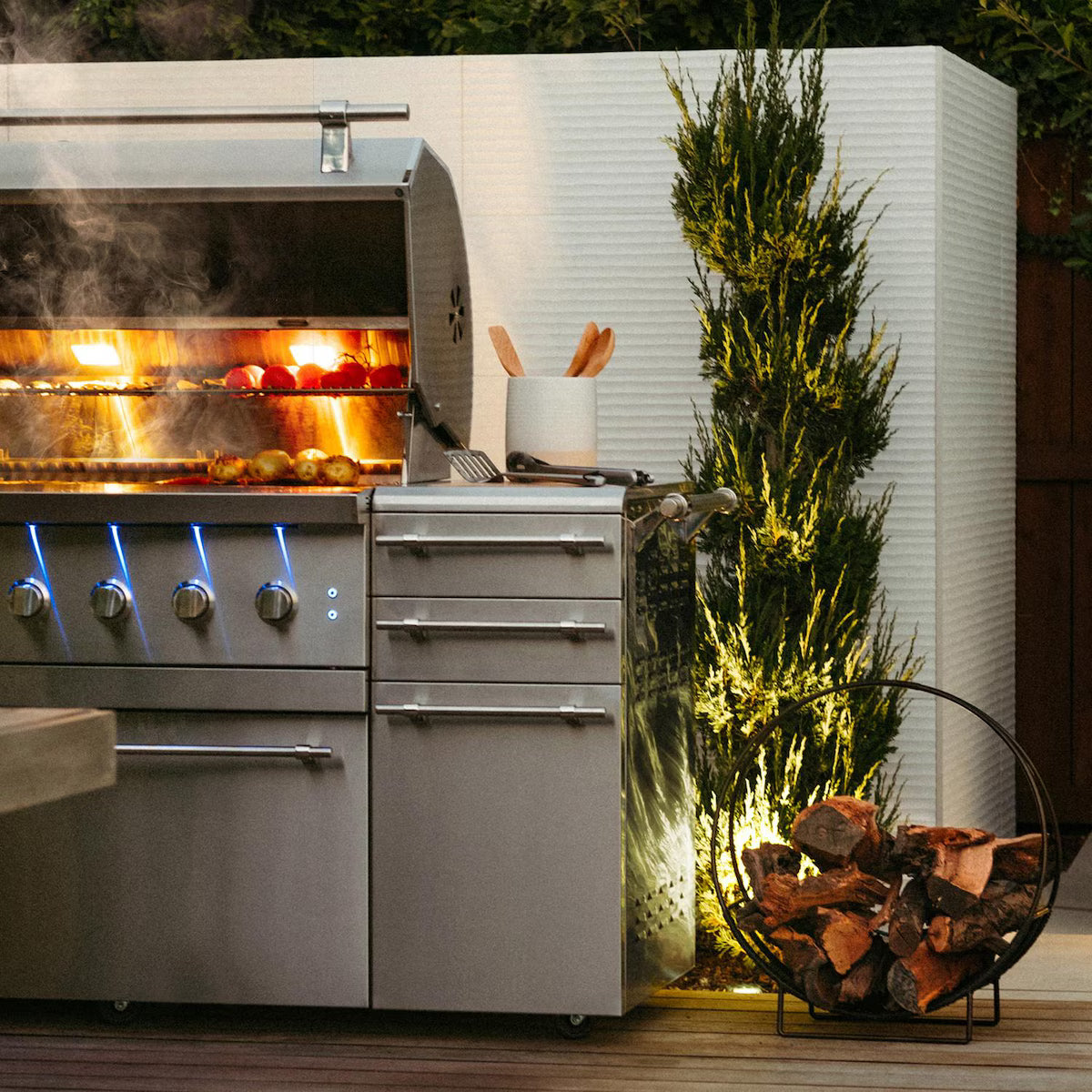 American Made Grills Encore 54" Hybrid Built In Grill