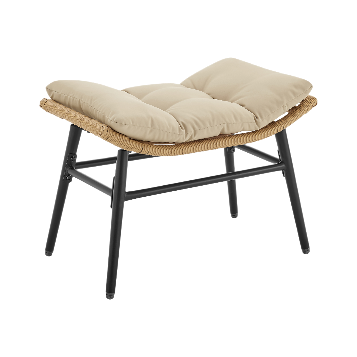 Manhattan Comfort Benson 3-Piece Outdoor Lounge Chair Set
