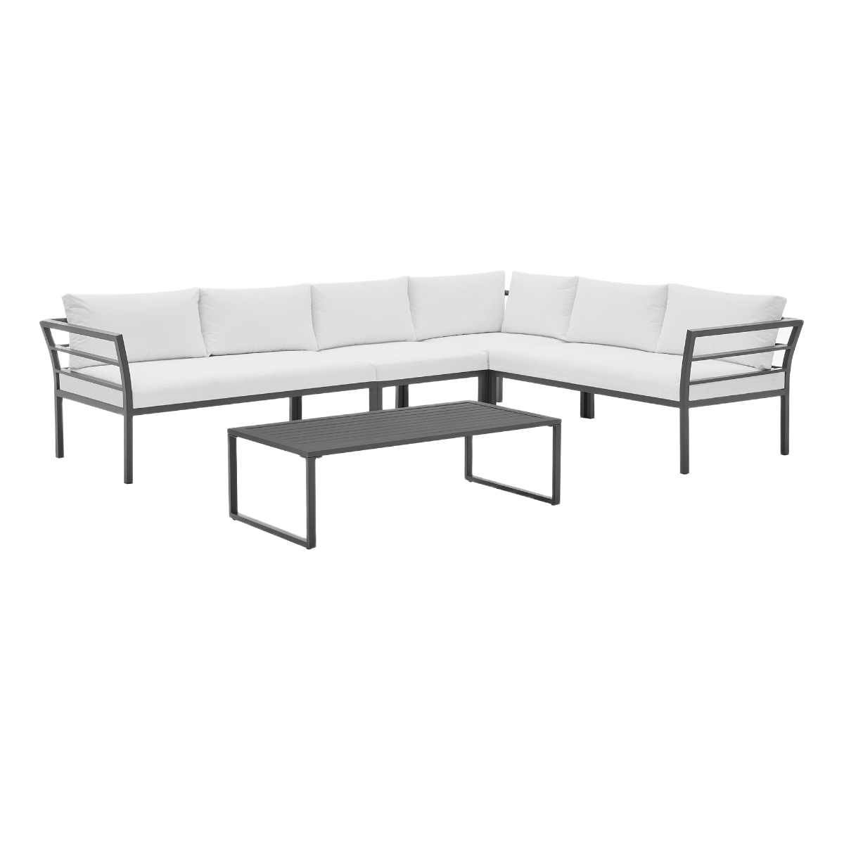 Manhattan Comfort Sunnyside 5-Piece Conversation Set