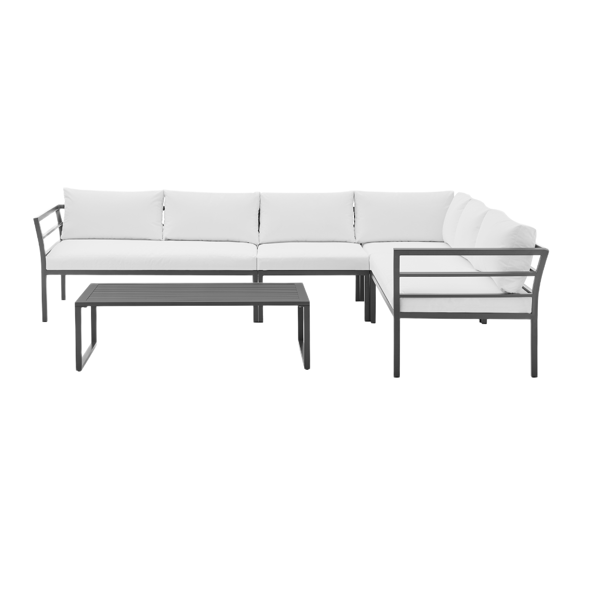 Manhattan Comfort Sunnyside 5-Piece Conversation Set
