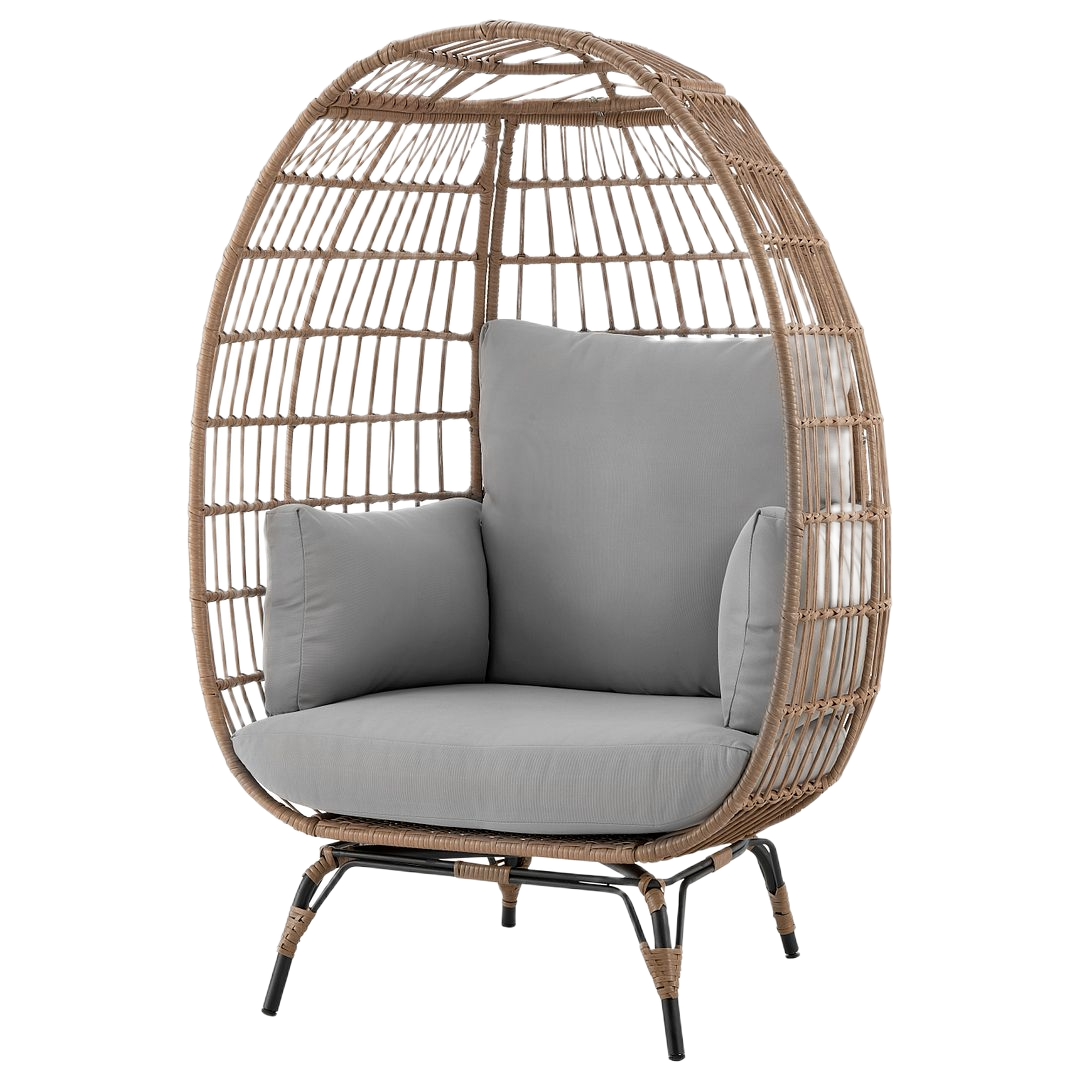 Manhattan Comfort Spezia Freestanding Outdoor Egg Chair
