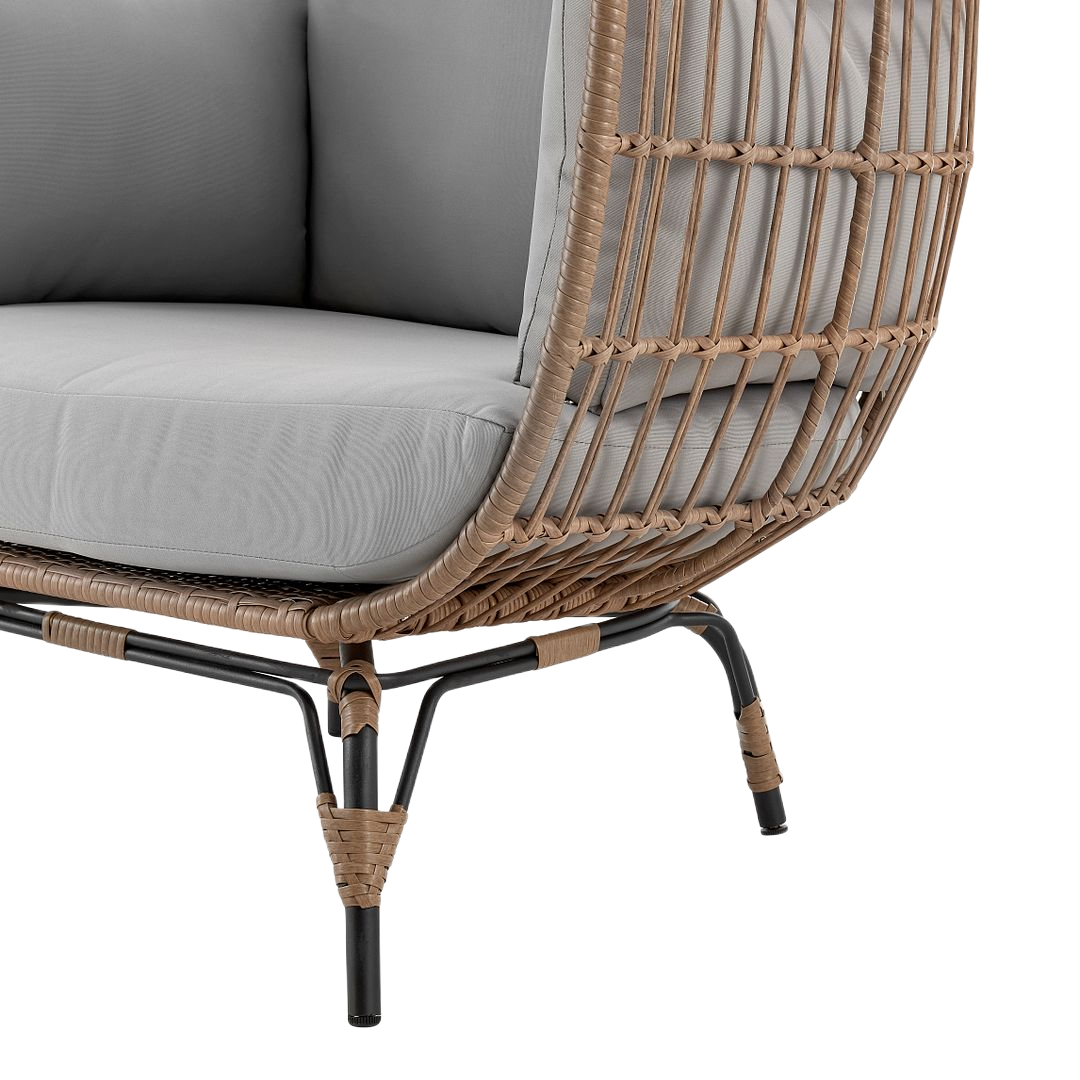 Manhattan Comfort Spezia Freestanding Outdoor Egg Chair