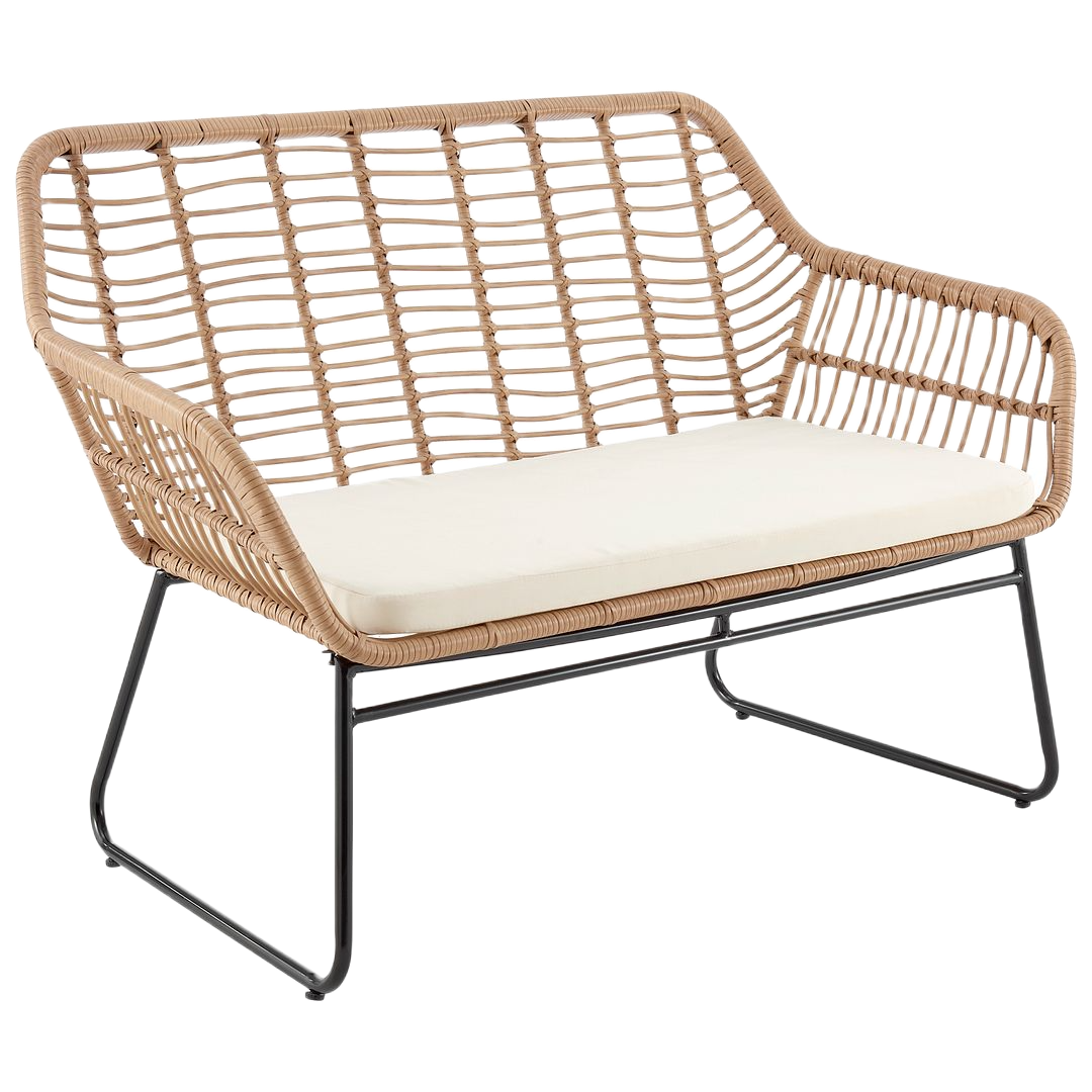 Manhattan Comfort Antibes 4-Piece Outdoor Conversation Set