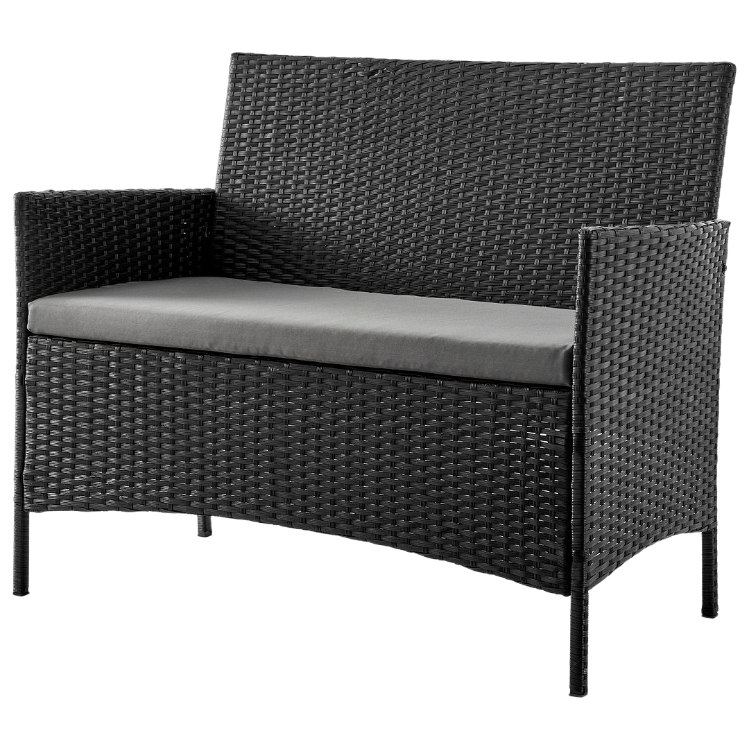 Manhattan Comfort Imperia 4-Piece Outdoor Conversation Set