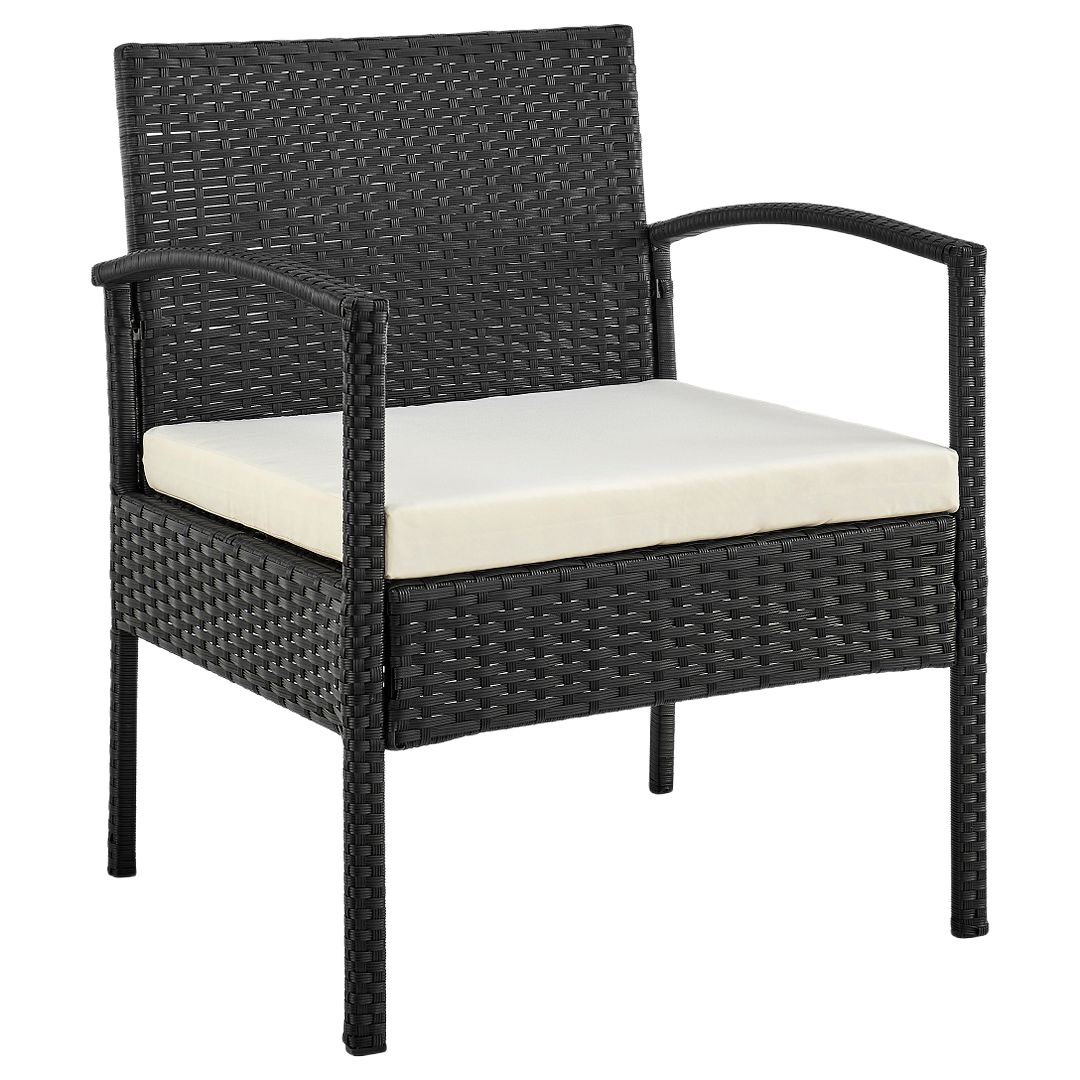 Manhattan Comfort Noli 4-Piece Outdoor Conversation Set