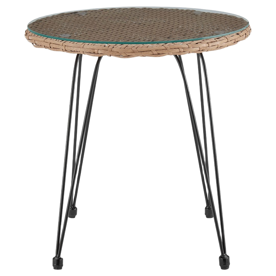 Manhattan Comfort Antibes 3-Piece Outdoor Conversation Set