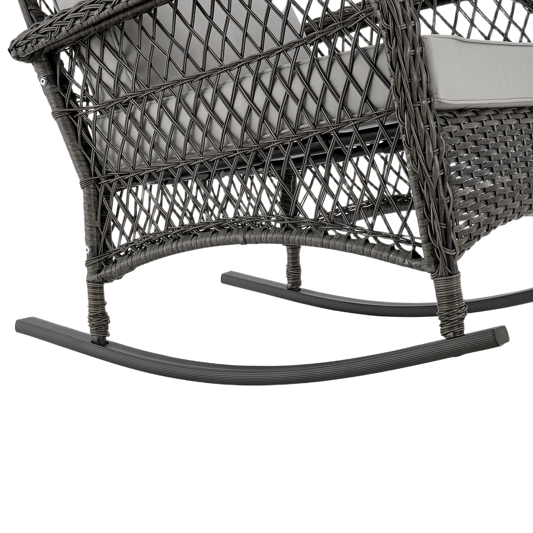 Manhattan Comfort Fruttuo Upholstered Rocking Chair