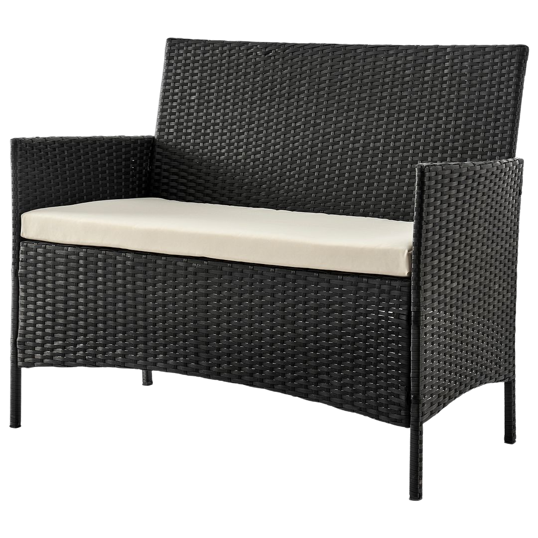 Manhattan Comfort Imperia 4-Piece Outdoor Conversation Set