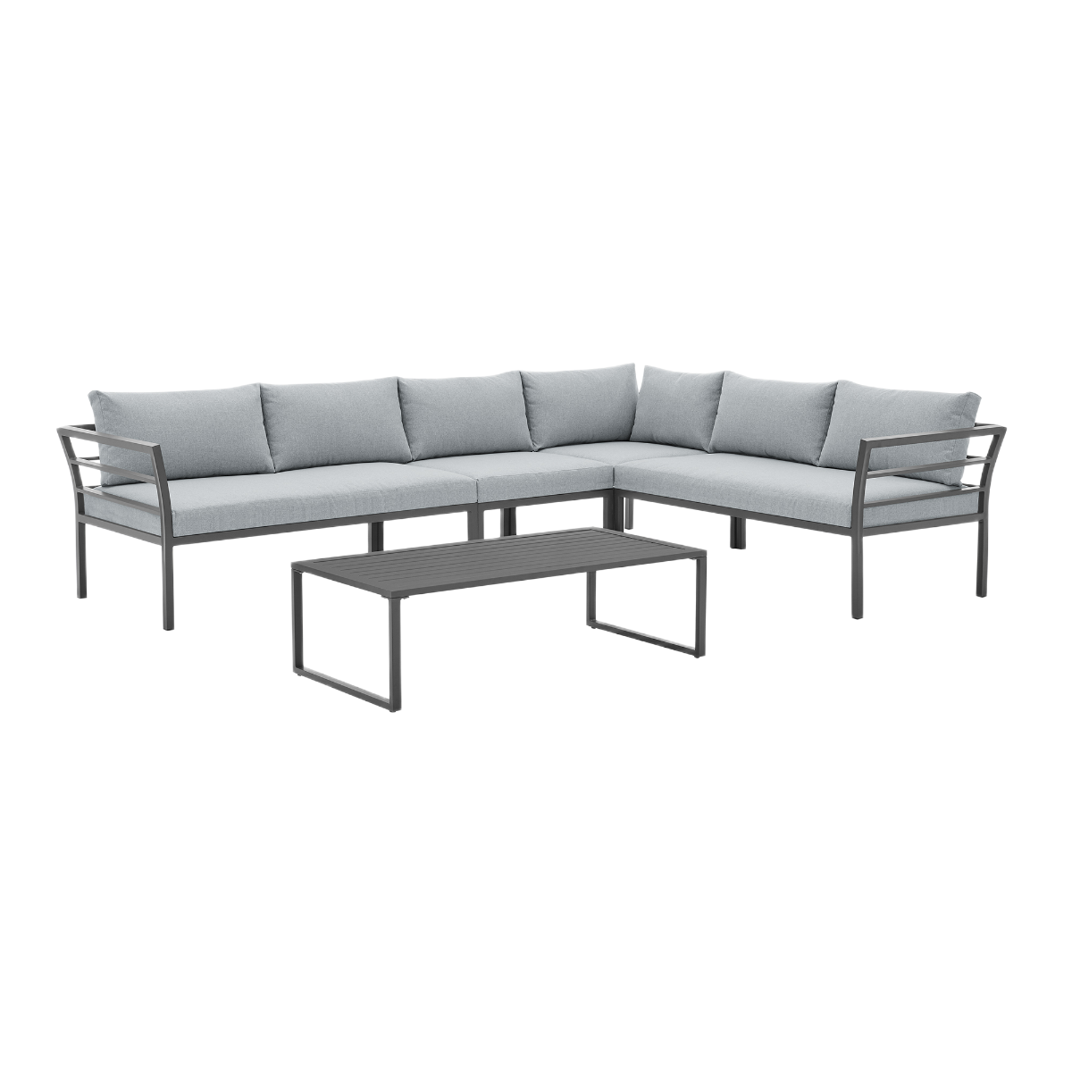 Manhattan Comfort Sunnyside 5-Piece Conversation Set