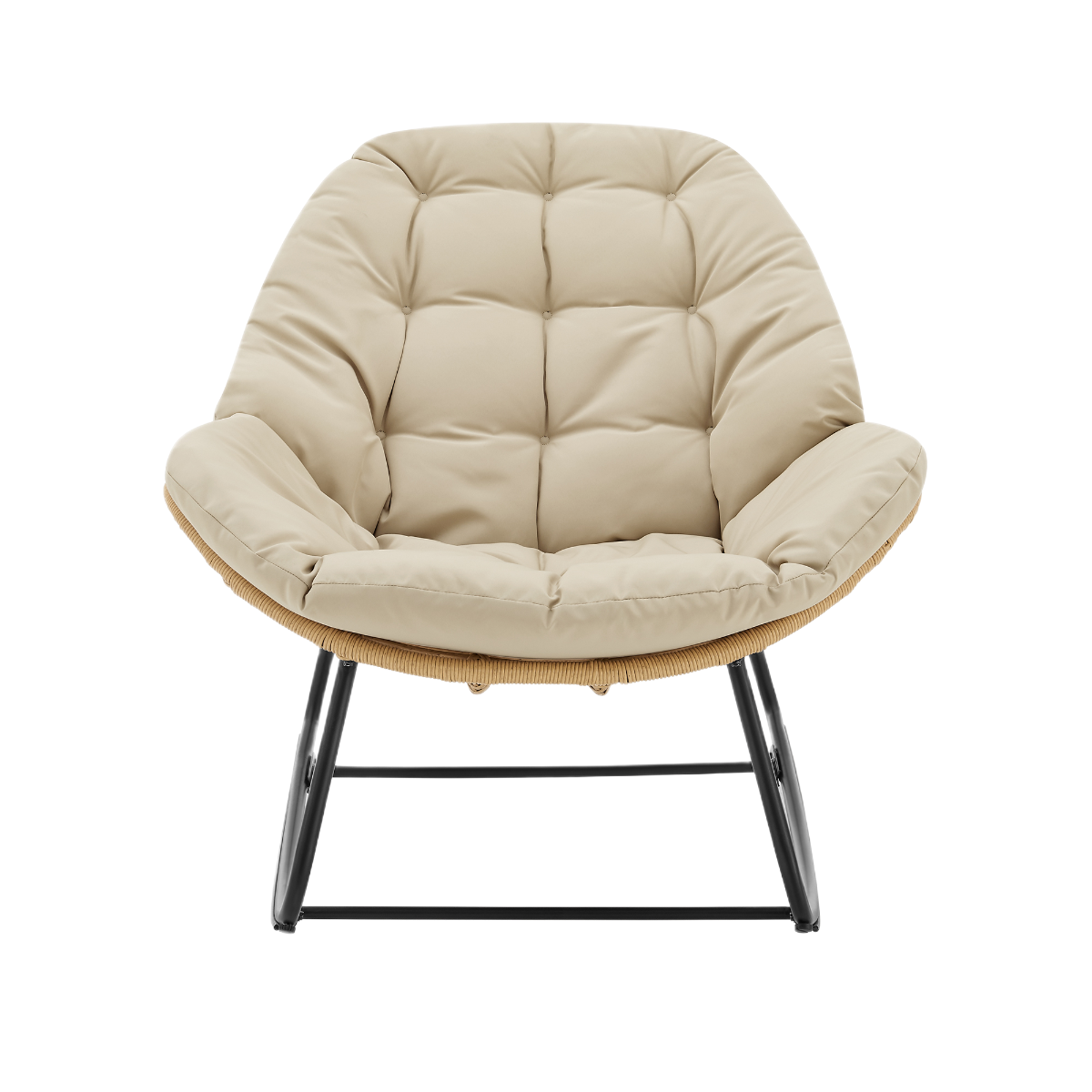 Manhattan Comfort Benson 3-Piece Outdoor Lounge Chair Set