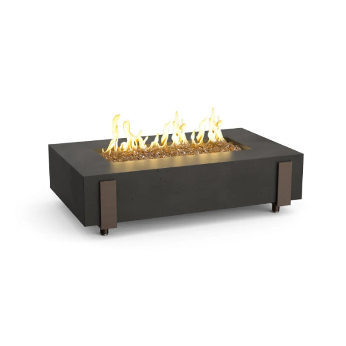 American Fyre Designs Iron Saddle 60" Chat Height Fire Table