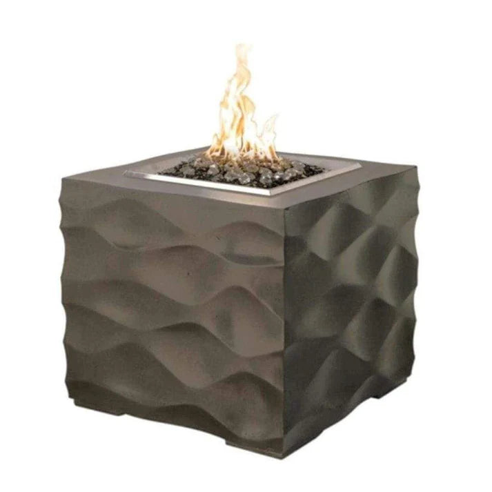 American Fyre Designs Voro Cube 25.5" Chat Height Fire Table
