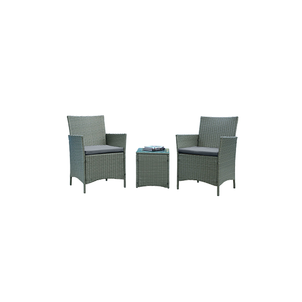 Manhattan Comfort Imperia 3-Piece Conversation Set