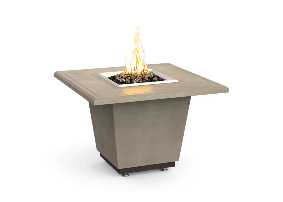 American Fyre Designs Cosmopolitan Square 60" Dining Height Fire Table